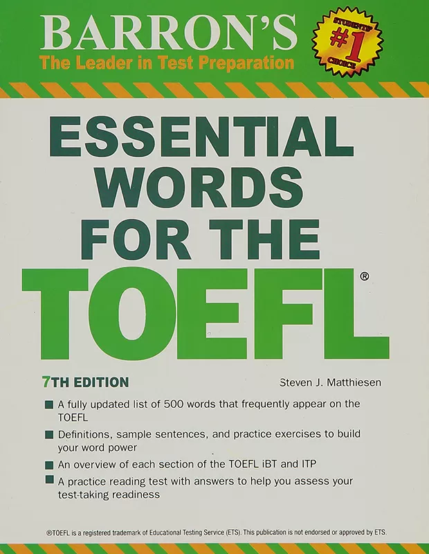 Essential Words for the TOEFL
